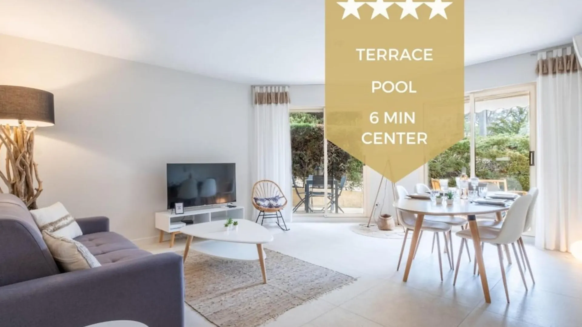 3P Garden-Level Apartment Residence With Pool Cannes